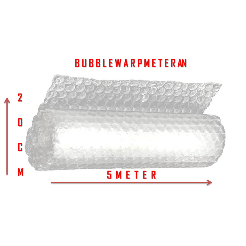 

Jual Plastik Bubble Wrap ecer meteran 10 Meter / plastik gelembung murah terbaru 2021