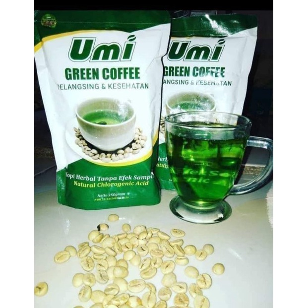 

umi greeen coffee/kopi pelangsing