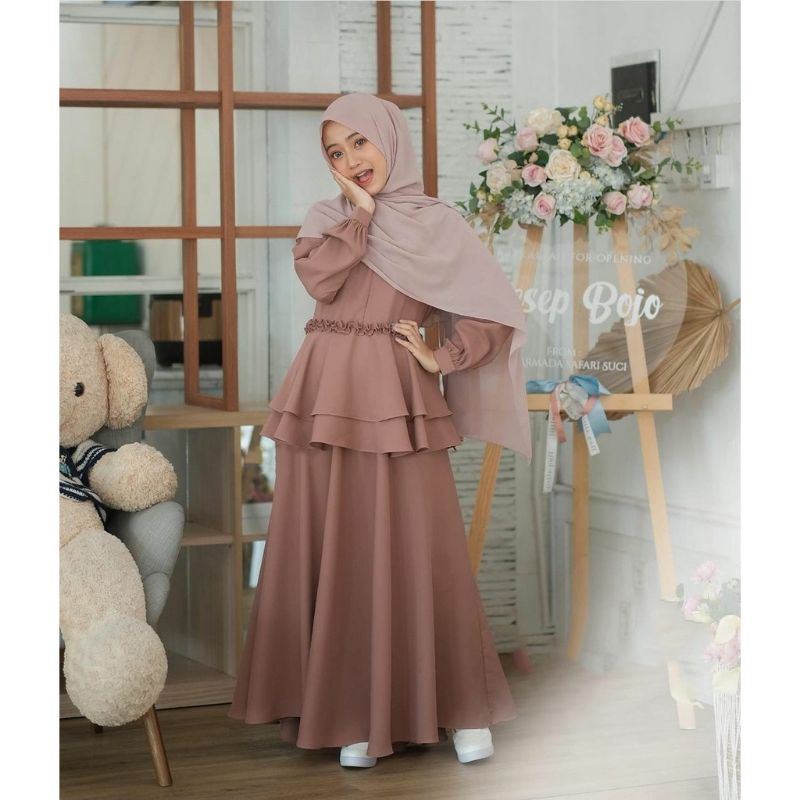 Riza dres | Gamis muslim remaja | dres terbaru | Best seller|