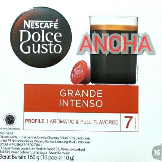 

Nescafe Dolce Gusto Capsule GRANDE INTENSO
