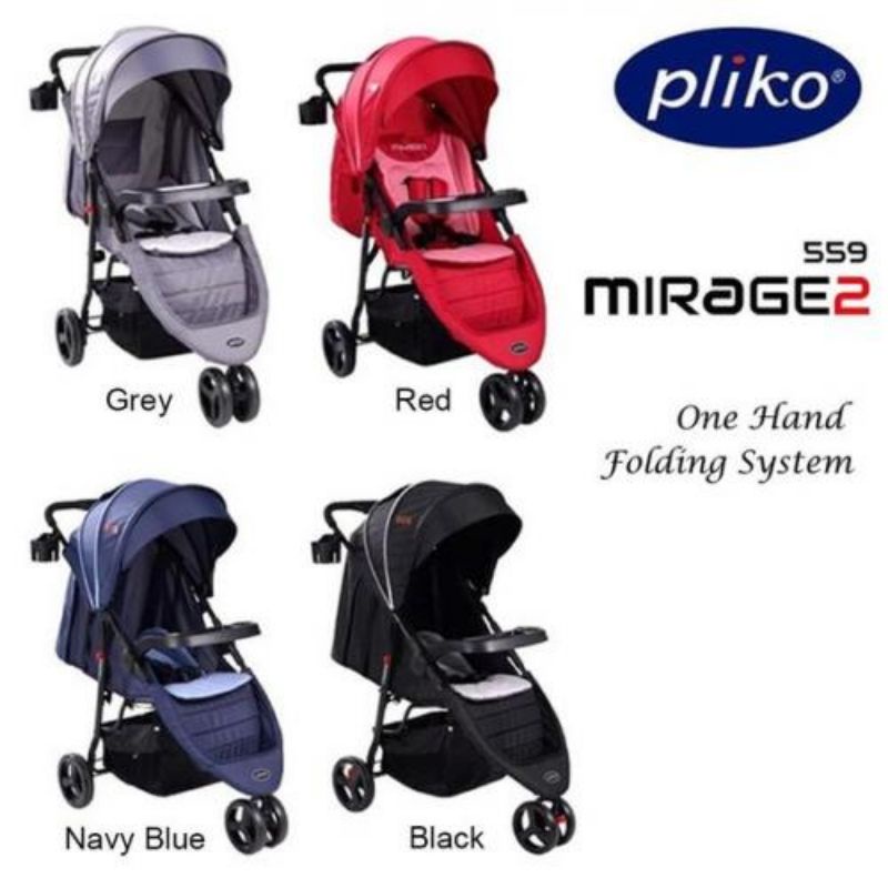 CINGS Pliko 559 Stroller Mirage2 Kereta Dorong Bayi