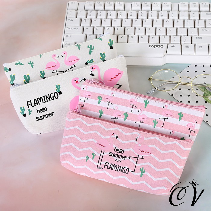 

TP0021 Tempat pensil Pinky Flamingo