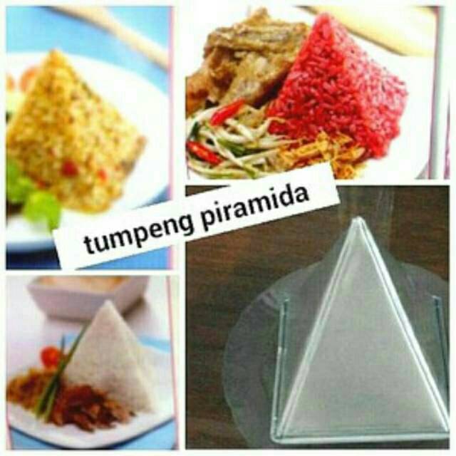 Cetakan Tumpeng Mini /Nasi Tumpeng Piramida/Nasi Bento