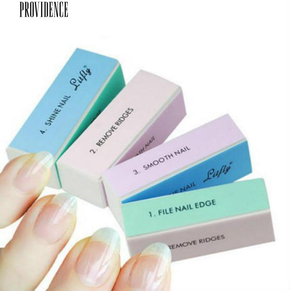 [Bayar Di Tempat] 1 Pc Nail Art Shine Dipoles Buffer Sanding Manicure Tools Polishing Block