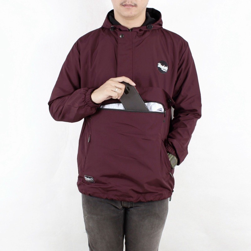 (BISA COD) Jaket Cagoule Simple Wangkers