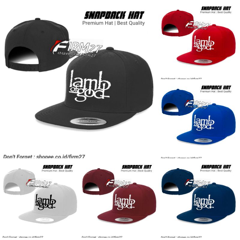 Topi Lamb Of God Snapback