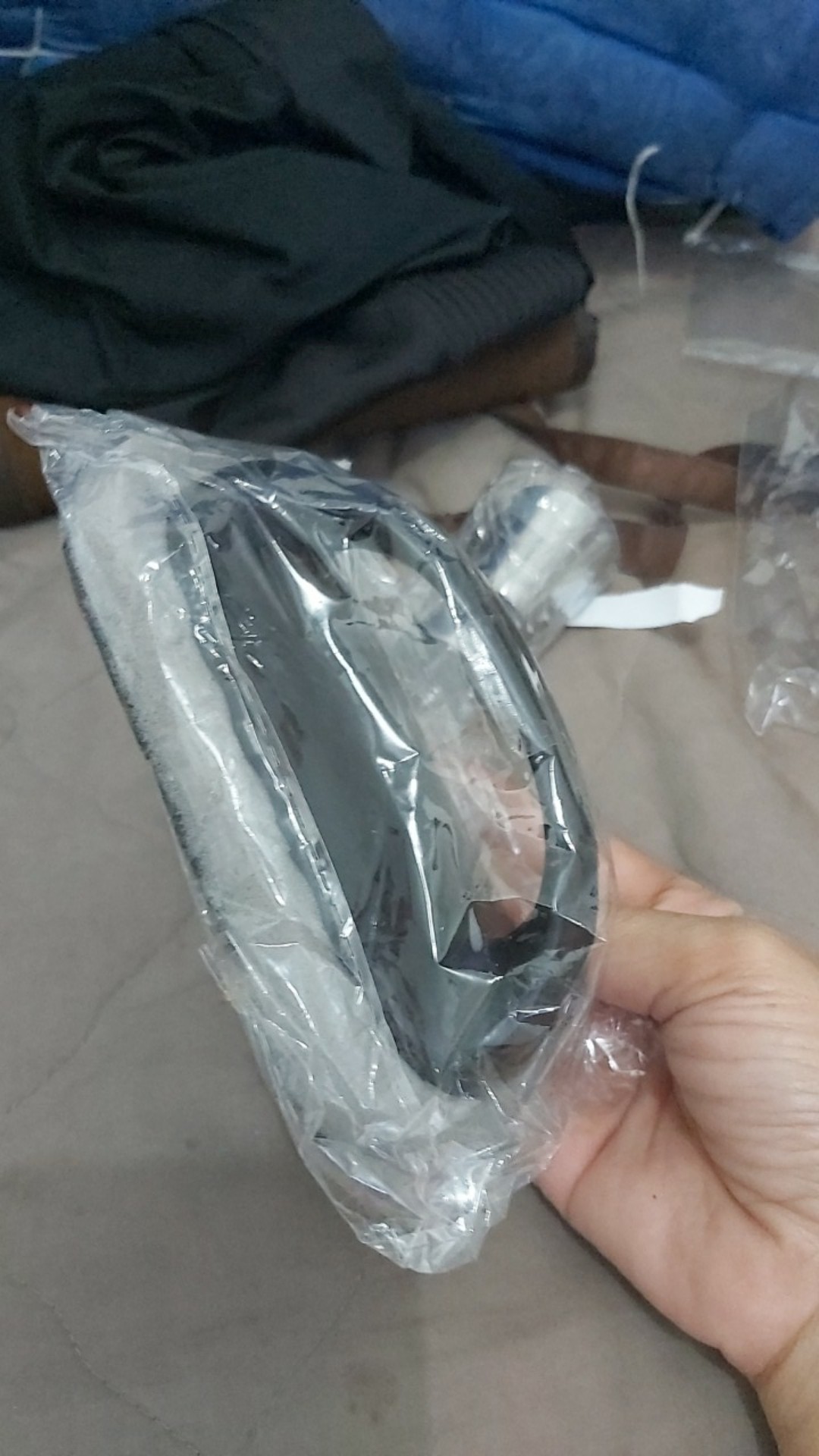 Sikat Pembersih Karat Besi Nano Sponge Melamine Magic Pada Panci Dan Kompor 14x8cm