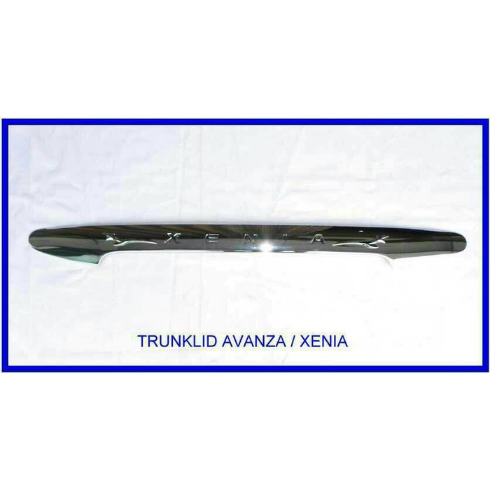 Trunk lid xenia new /vvti Full chrome model emboss