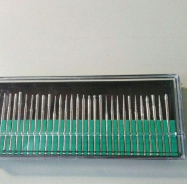Bagus Dipakai.. 30pcs mata bor cun mini grinder ukir,kikir,poles,batu,kaca,PVC, akrilik
