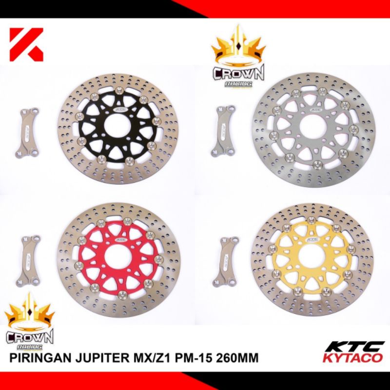 Piringan Cakram KTC KYTACO CNC Floating 260mm Jupiter Z / MX / Vega / FIZR