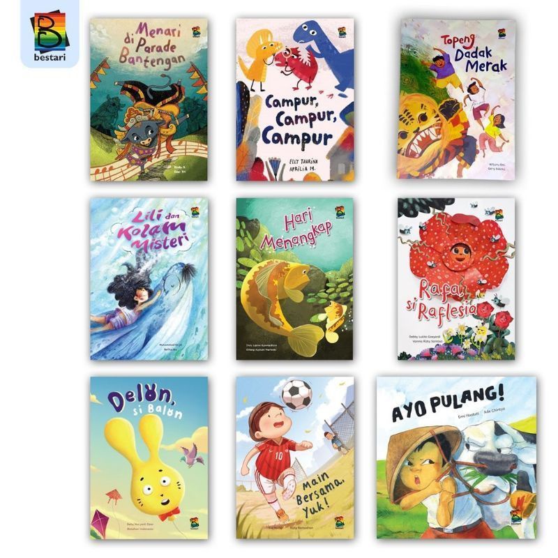 Jual Buku Cerita Anak - Cerita Bergambar - Seri Room to Read Indonesia