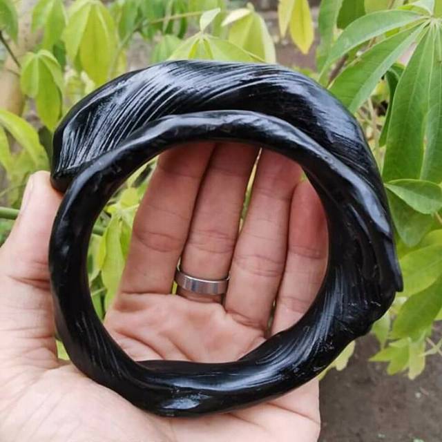 Gelang akar bahar super jumbo,gelang para jawara