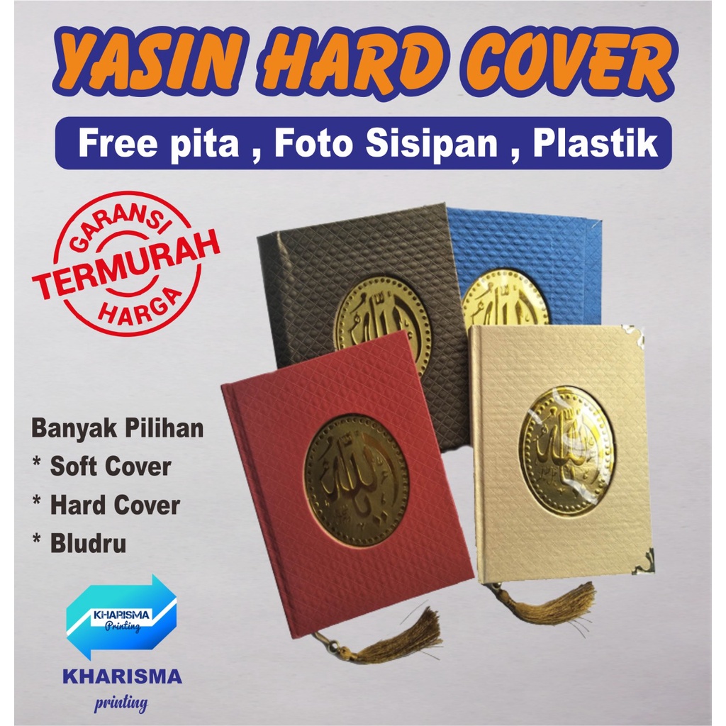 BUKU YASIN DAN TAHLIL CUSTOM HARD COVER MURAH