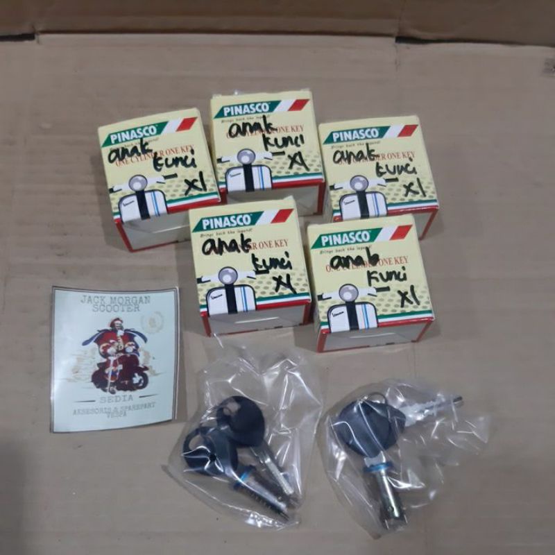 anak kunci vespa xl
