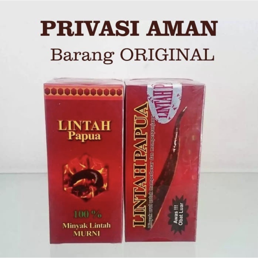 Minyak Lintah Merah Papua Original