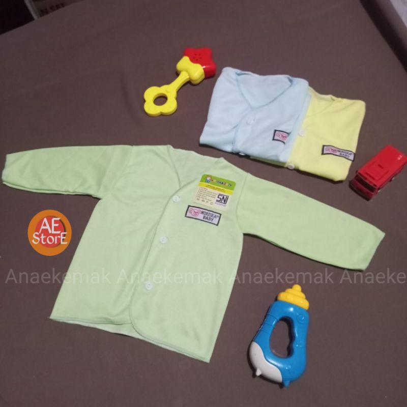 Paket Lusinan Baju bayi celana singlet katun atasan lengan pendek panjang anak