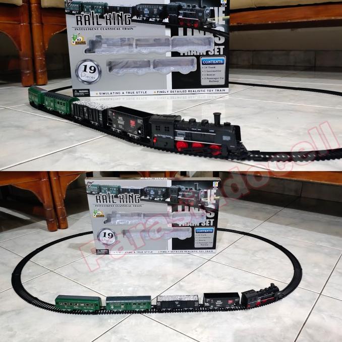 Mainan Kereta Api Rail King Ukuran Besar - Kereta Api Edukatif