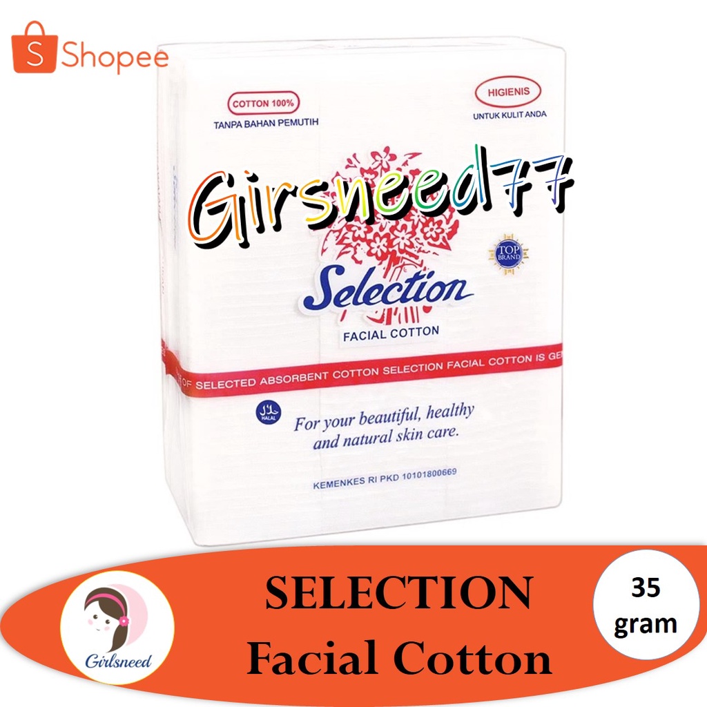 Kapas Wajah Selection Cotton On 35 gram GIRLSNEED77