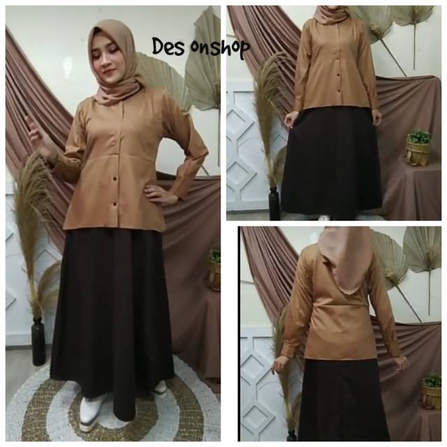 Gamis pramuka/pembina/guru