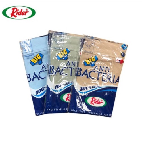 gos Celana Dalam Pria RIDER JUMBO 3XL Anti Bacteria R325 B Pria Spandex Murah/ CD Rider Murah