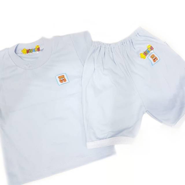 Stelan Baju Pendek Bayi Verena Size M L XL / stelan baju bayi new born