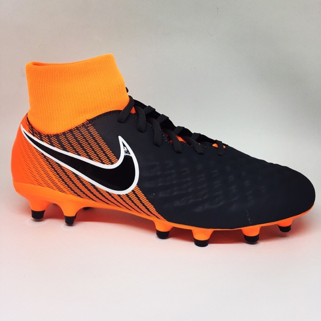 Kicosport Sepatu bola nike magista obra 2 academy DF FG black total orange original new 2018