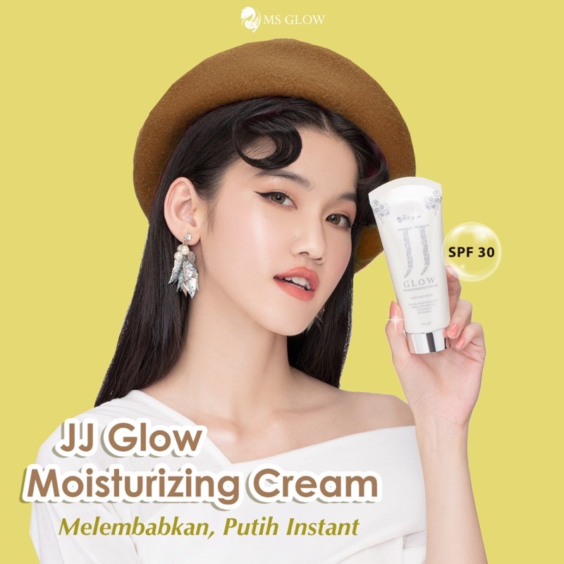 【Official Store】MS GLOW JJ Glow Msglow Moisturizer Sunscreen Spf 30 | Anti Belang Flek Kusam Kering Pemutih Instan