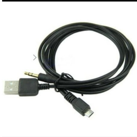 Kabel Micro USB to AUX 3.5mm + USB Male Audio Splitter