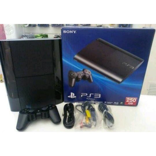 PS3 SONY SUPER SLIM 250GB FULL GAMES Terlaris
