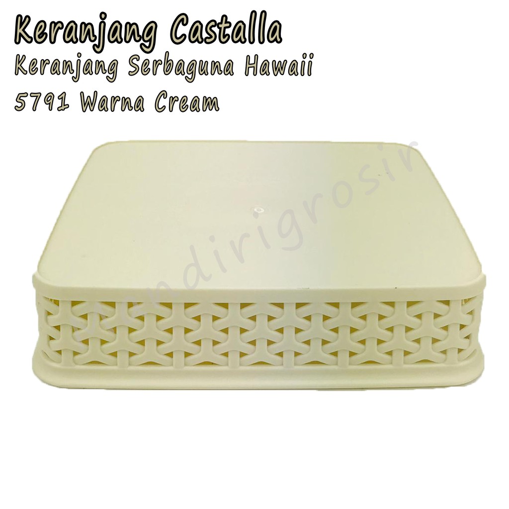 Keranjang * Castalla * Hawaii 5791 * Serbaguna * Cream