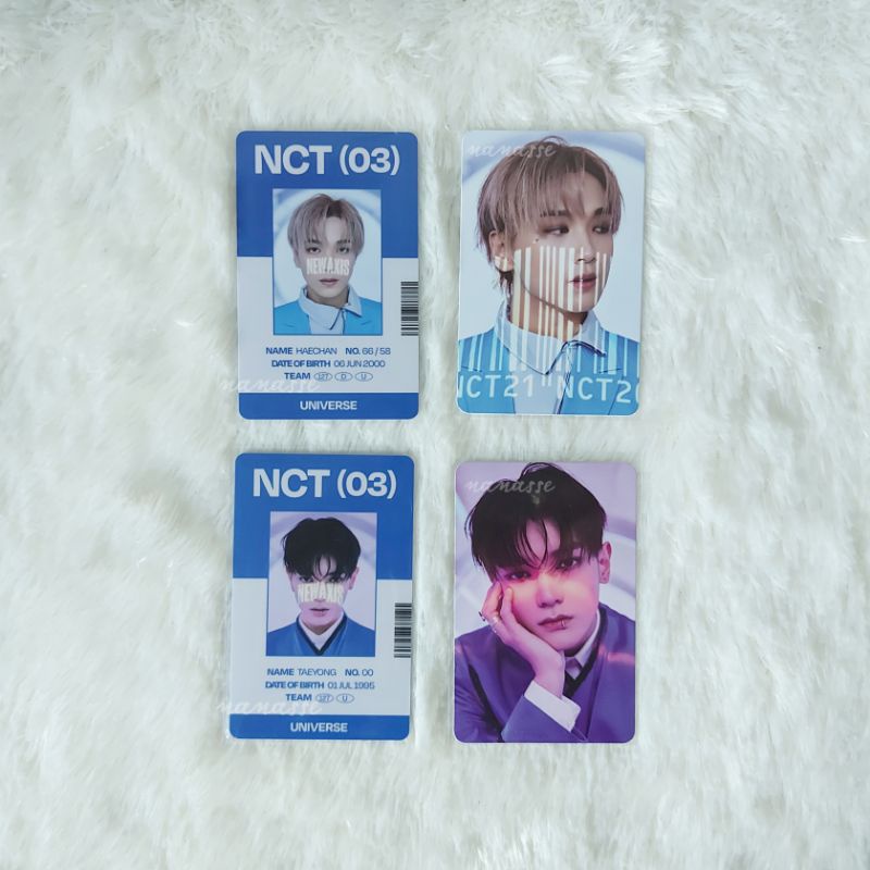 id pc haechan set id pc taeyong set md universe