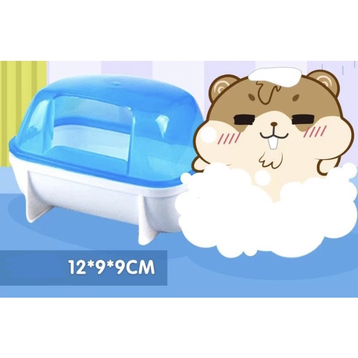 Tempat Mandi hamster pasir wangi sauna fezone fetzoo