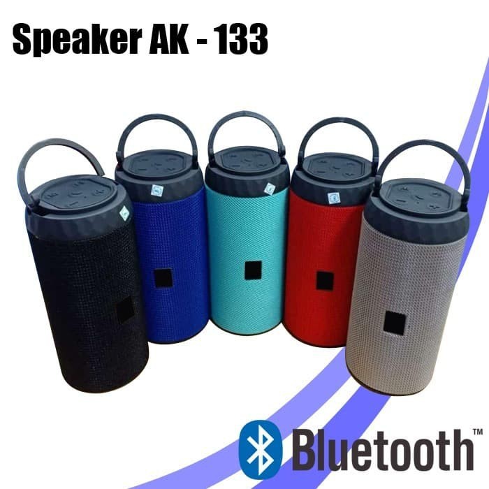 SPEAKER PORTABLE WIRELESS AK-133 BLUETOOTH  SUPER BASS