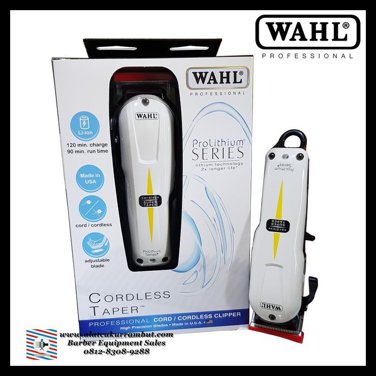 Alat Cukur Rambut / Hair Clipper Wahl Super Taper Cordless ( Charger )