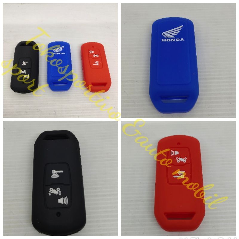 Sarung silikon casing kondom kunci remote motor Honda PCX 160 VARIO 160 ADV 150 Keyless 2tombol