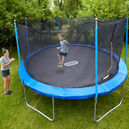 Little Tikes Climb and Slide 15ft Trampoline Trampolin Original