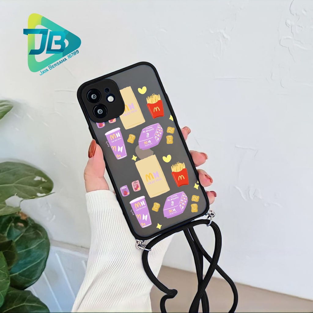 SOFTCASE SLINGCASE DOVE KPOP MEAL OPPO VIVO SAMSUNG XIAOMI REALME IPHONE ALL TYPE JB5063