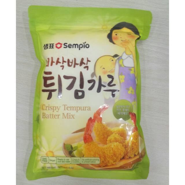 

Sempio Crispy Tempura Batter Mix - Tepung Tempura Renyah 500gr