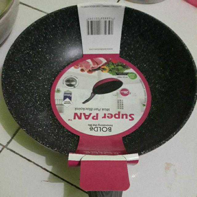 Super Pan Bolde Wok Pan Keramik 28 Cm Granite Series