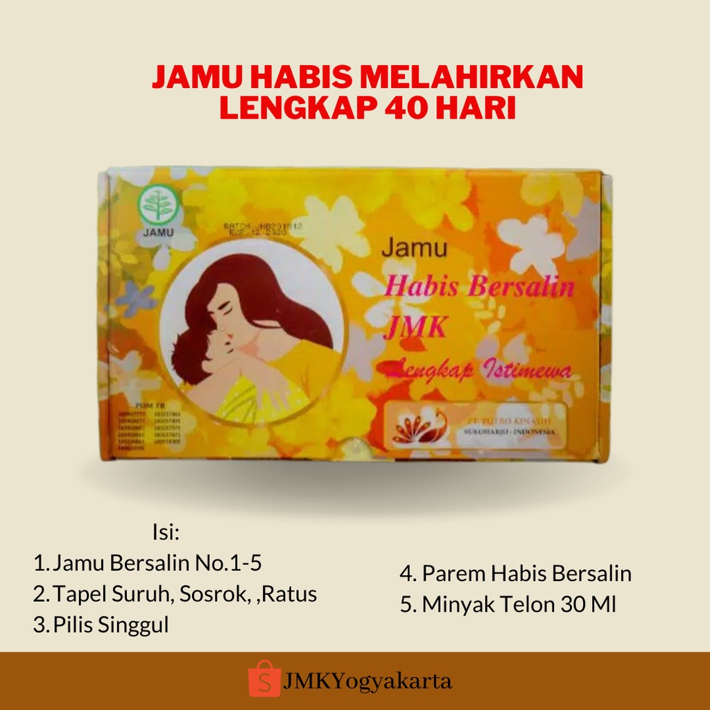 Jual Jamu Habis Bersalin Bubuk Lengkap Hari Jmk Free Gift Shopee Indonesia