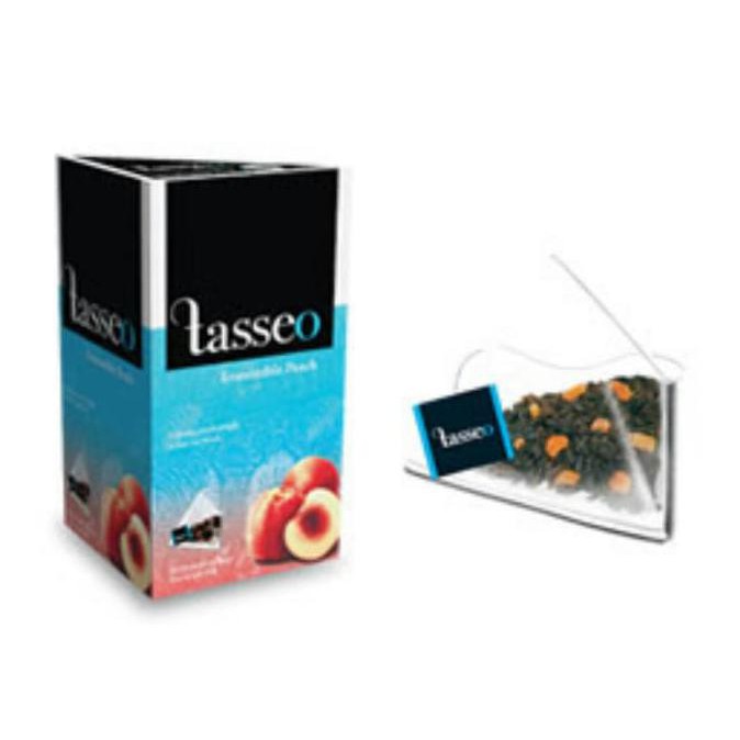 

Reseller Open Tasseo Irresistable Peach Tea Teh Persik 45G 25 Tea Bags