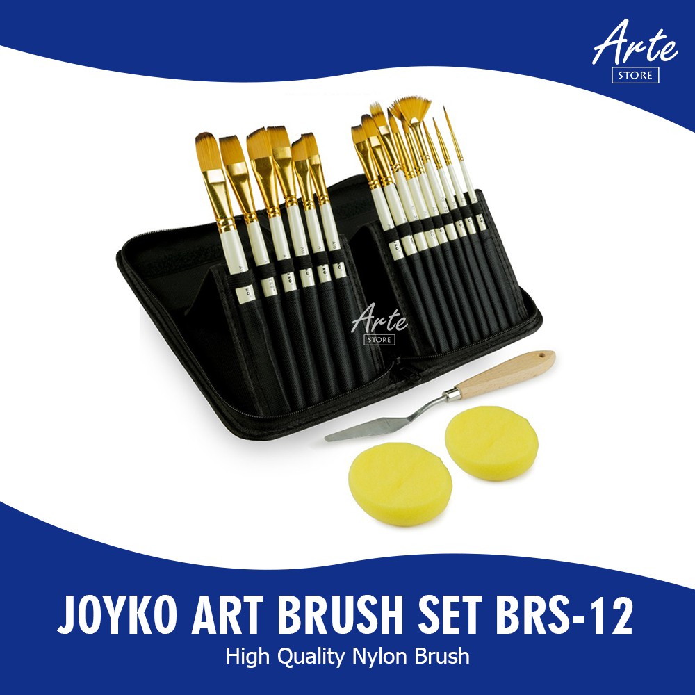 Kuas Lukis - Joyko Art Brush Set BRS-12