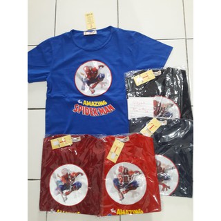  KAOS  ANAK COWOK 3D  IMPORT GROSIR HOLOGRAM SUPERHERO 