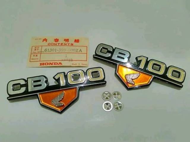Emblem box aki bok aki cb 100 cb100 cb 125