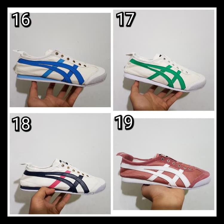 SEPATU WANITA ASICS TIGER ONITSUKA PARATY SEPATU SLIP ON ASICS