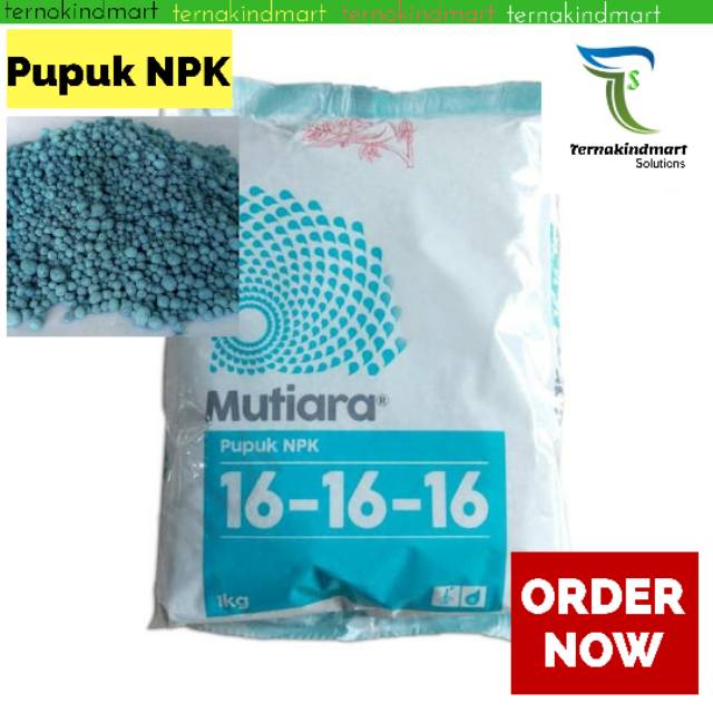 Pupuk NPK Mutiara 1 Kg