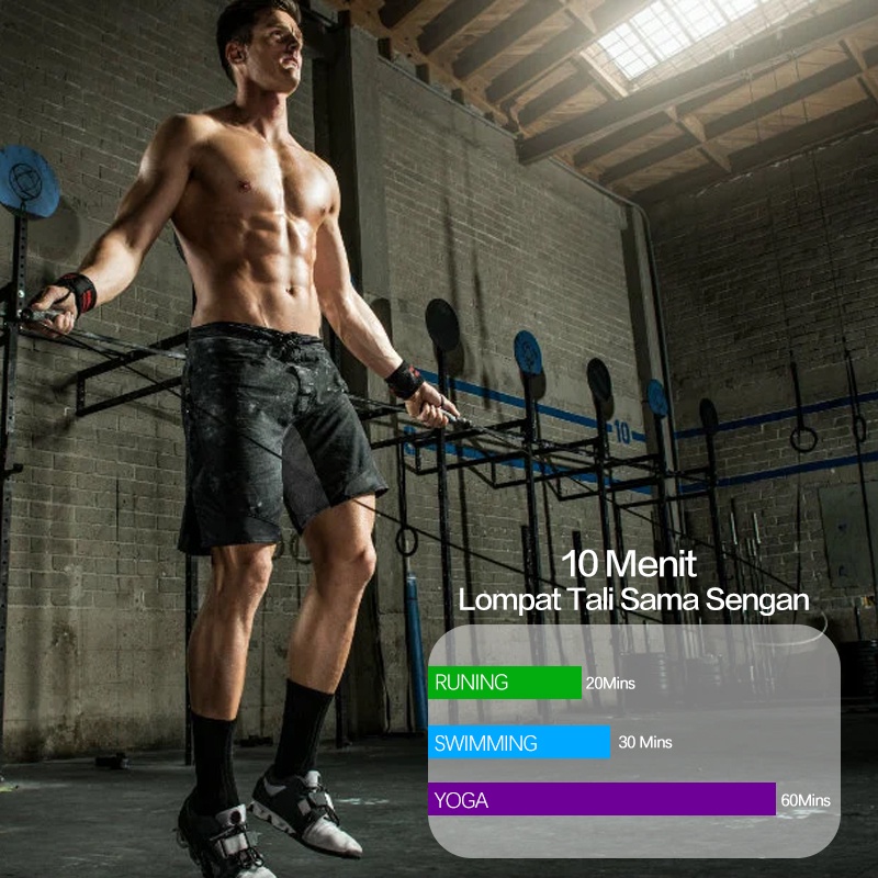 Skipping Rope Lompat Tali  Rope Size 2.9m penurun berat badan/tali lompat fitness bagi pelajar/tali mudah disesuaikan