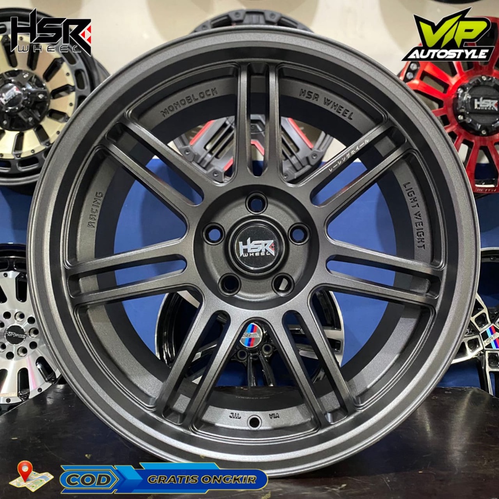 Velg Mobil Civic Turbo Camry Mazda Innova Velg HSR Terbaru BOON Boroko 04 Mirip Velg RPF1 R18 Velg C