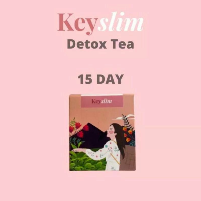 KEYSLIM DETOK TEA 15 DAYS ORIGINAL