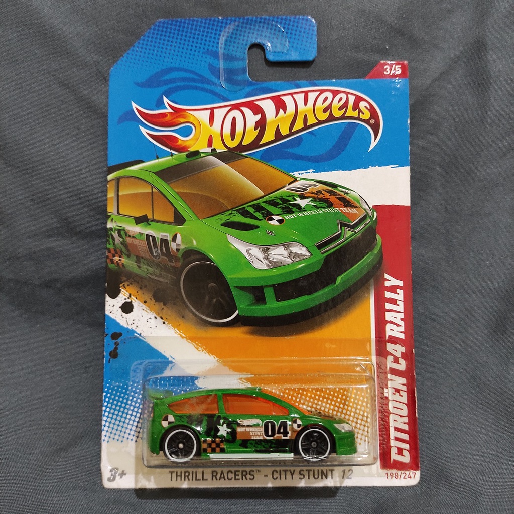 Hot Wheels HW Diecast Thrill Racers Citroen C4 Rally